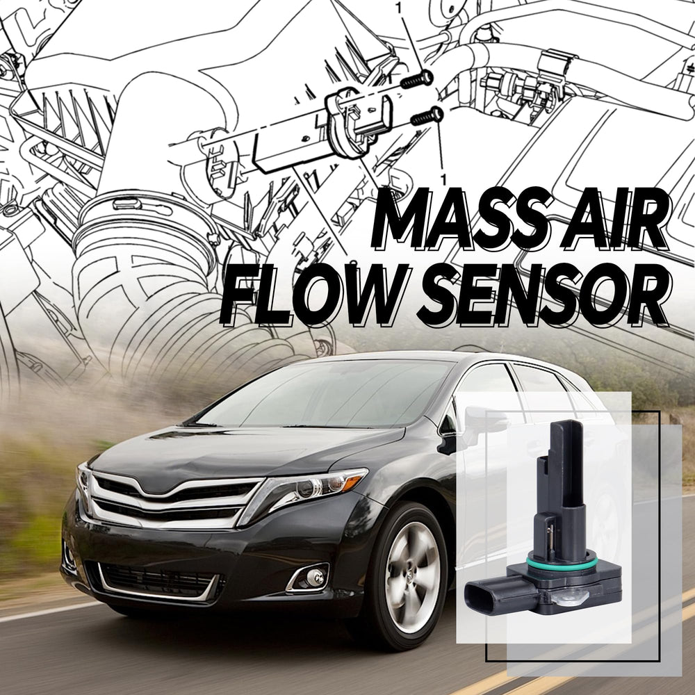 AdvanEX MAF 22204-31020 side view highlighting compact, durable design for consistent air measurement