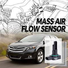 AdvanEX MAF 22204-31020 side view highlighting compact, durable design for consistent air measurement
