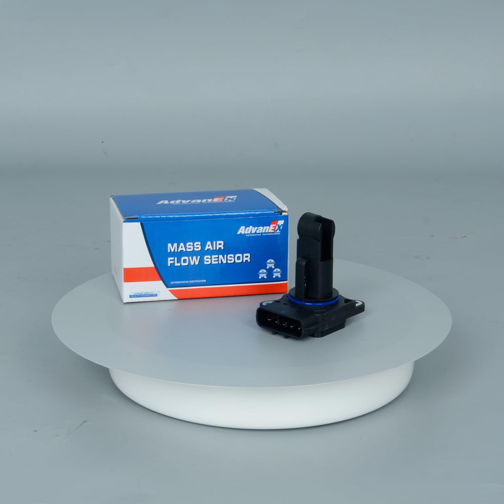 AdvanEX MAF sensor laser-trimmed circuit closeup for precision