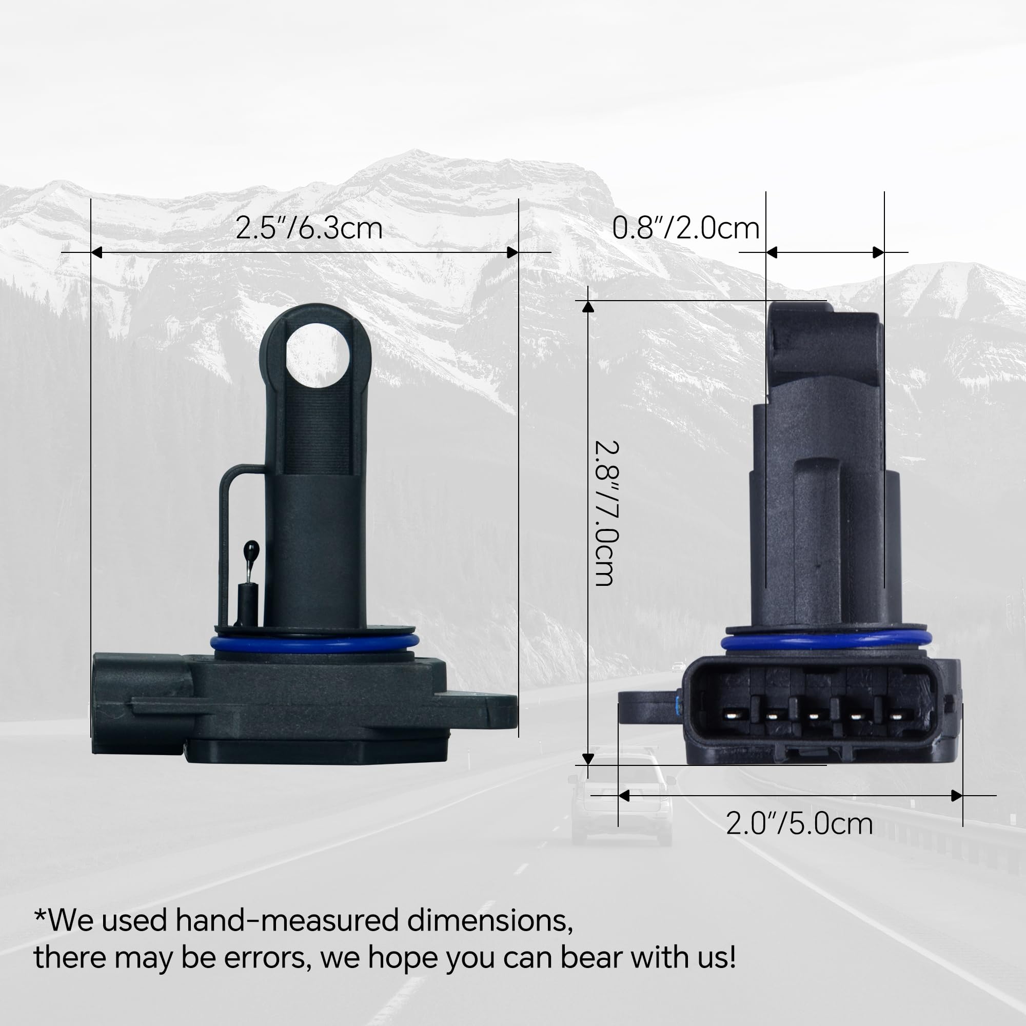 AdvanEX MAF sensor OE-number replacement reference image