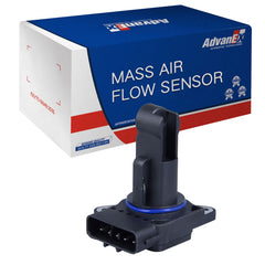 AdvanEX MAF sensor closeup for Toyota Camry 2.4L with precise airflow sensing