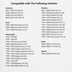 AdvanEX sensor label detail showing part numbers