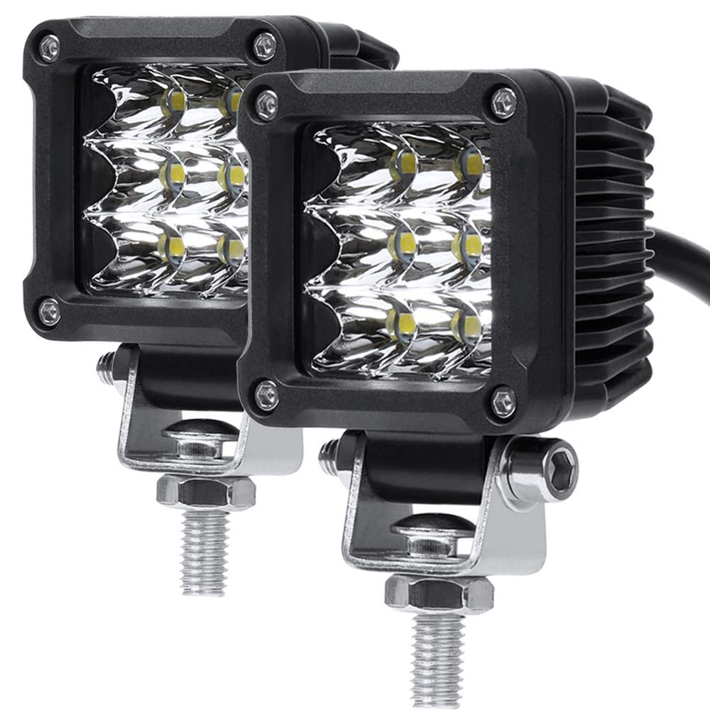 Adzoon 2-inch LED pod spot light on the front for clear night visibility.