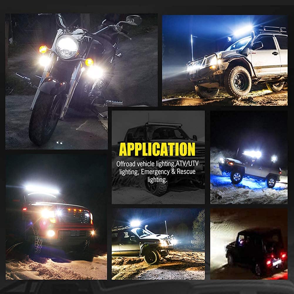 Adzoon versatile pod lights for multiple vehicle types and uses.