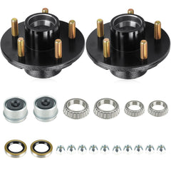 Aeagle 4.5-inch idler hub ready for trailer use, delivering smooth braking.