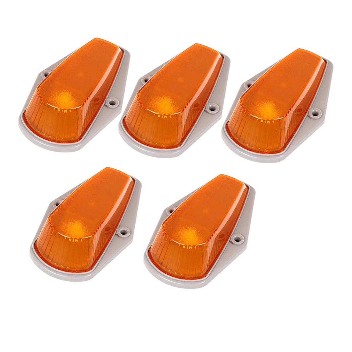 Aeagle cab marker light amber top roof for Ford trucks enhances visibility.