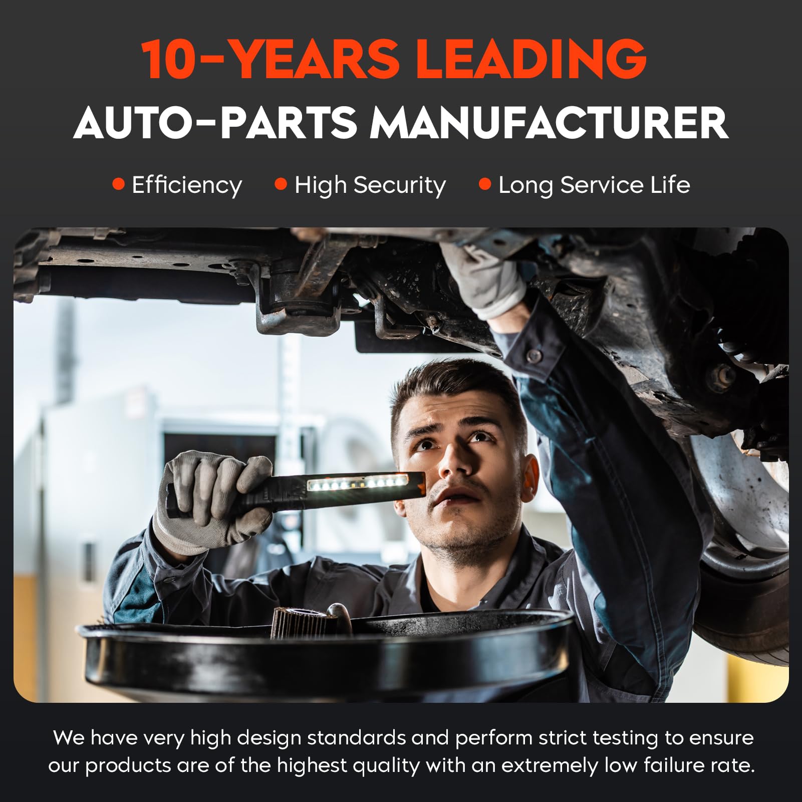 Aeagle compatibility with Dodge Caliber and Jeep Compass/Patriot ensures correct fitment.