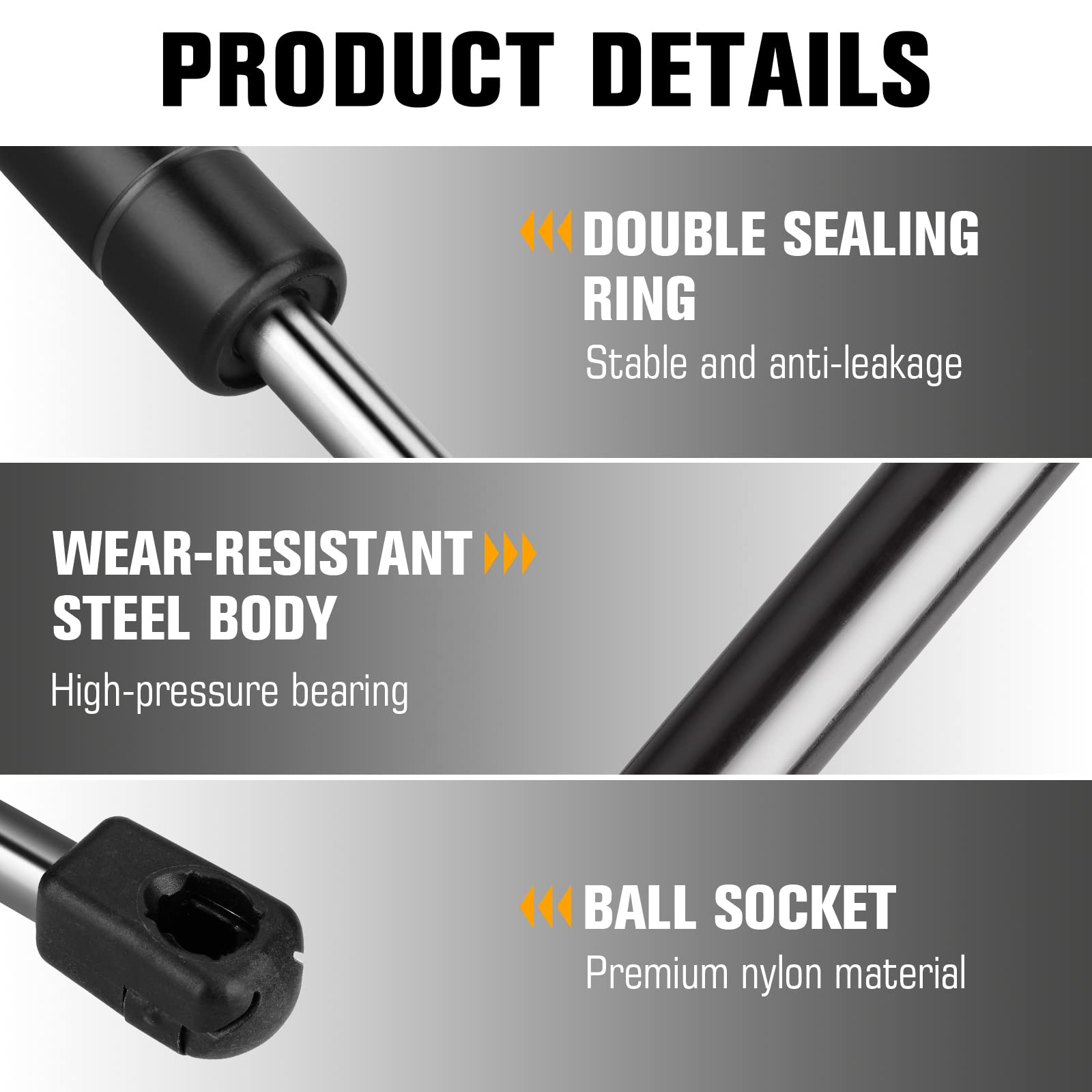 Aeagle extended lift length demonstrates smooth, controlled hood support