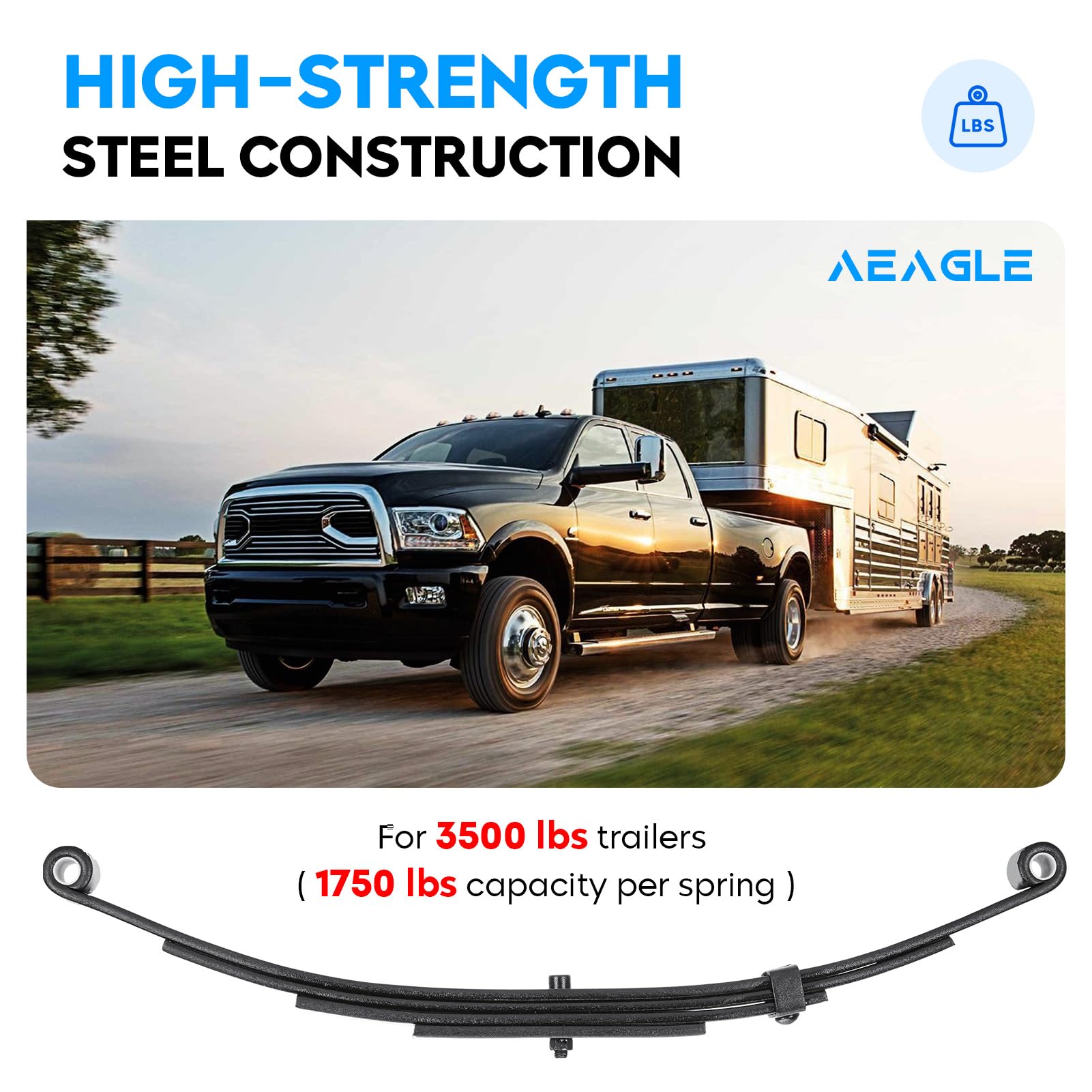 Aeagle eye-to-eye length is 25-1/4 inches for accurate alignment.