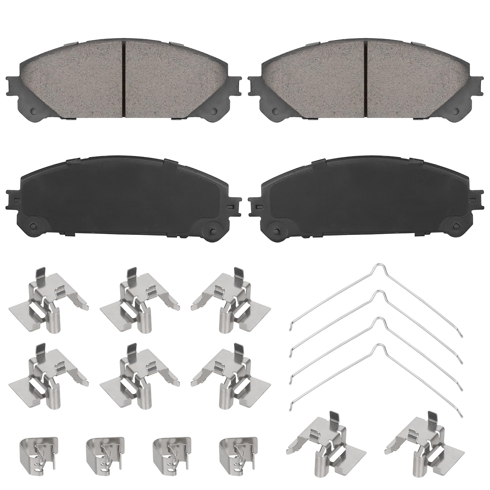 Aeagle front brake pads for Toyota Highlander provide quiet stopping and reliable performance.