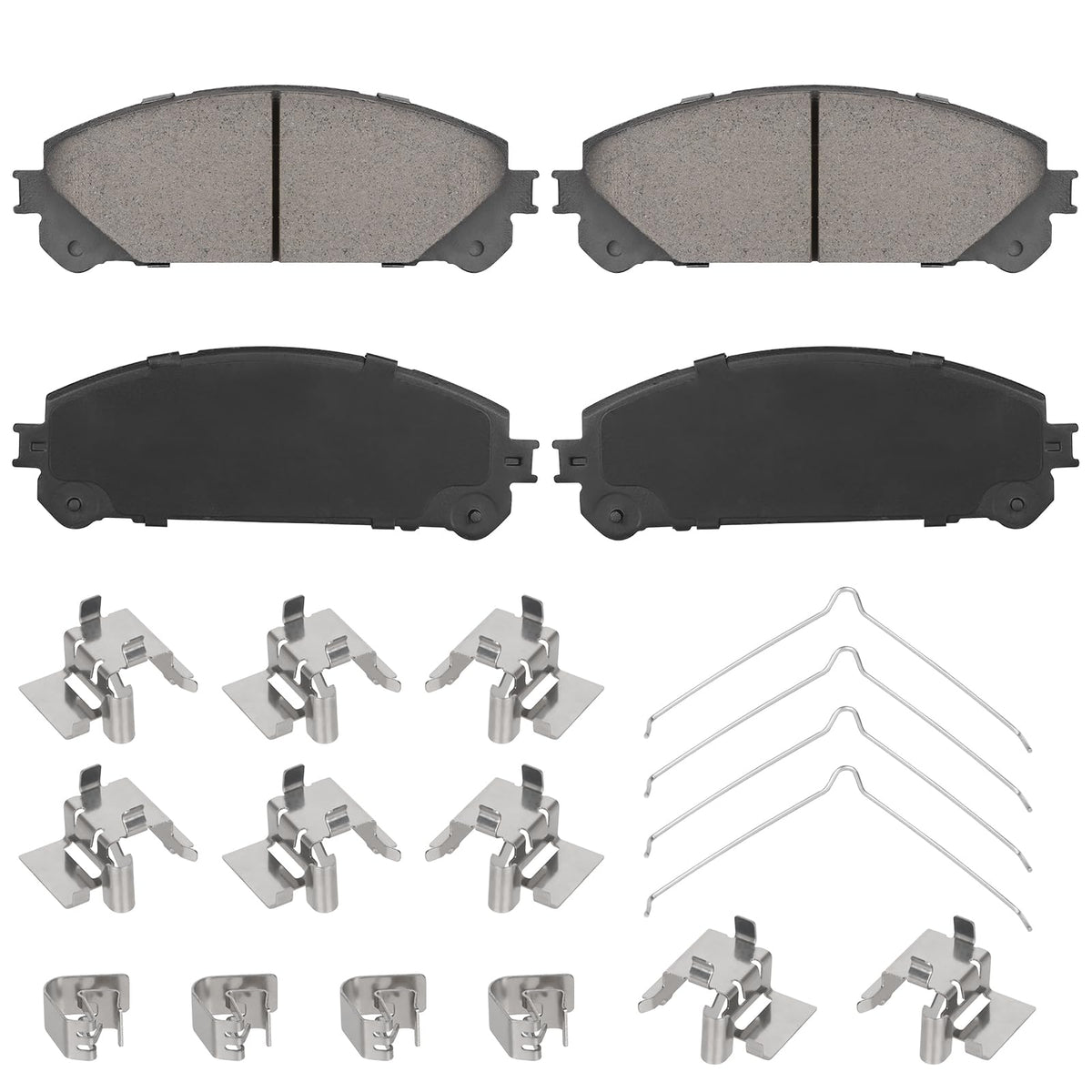 Aeagle front brake pads for Toyota Highlander provide quiet stopping and reliable performance.