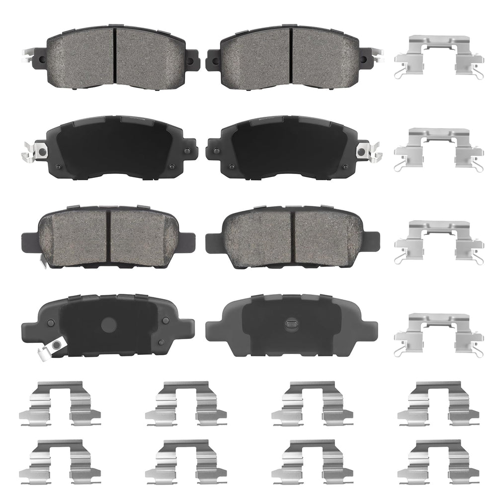 Aeagle front ceramic brake pads for Altima 2013-2018 with quiet braking
