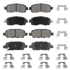 Aeagle front ceramic brake pads for Altima 2013-2018 with quiet braking