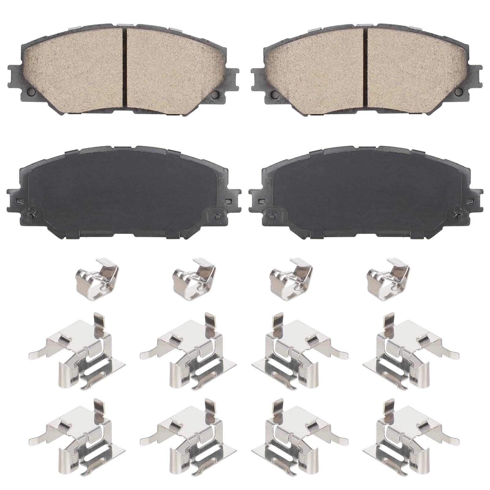 Aeagle front ceramic brake pads for Toyota Corolla improve quiet stopping and braking feel