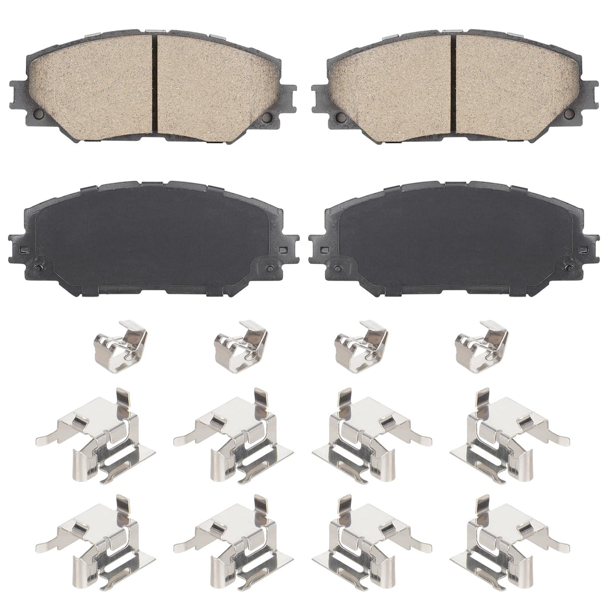 Aeagle front ceramic brake pads for Toyota Corolla improve quiet stopping and braking feel