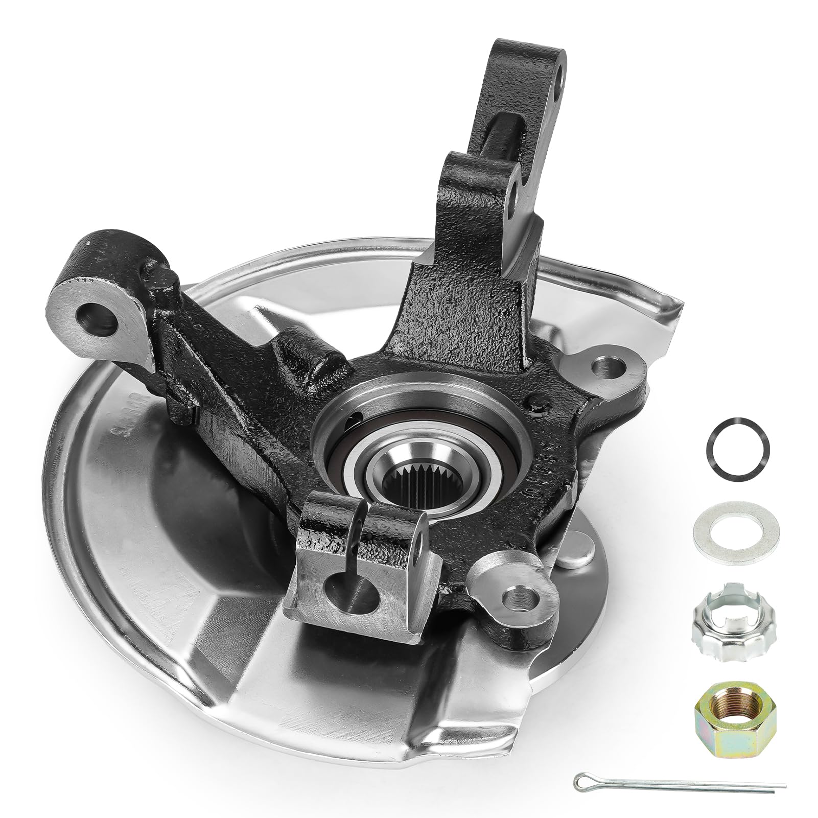 Aeagle front-left steering knuckle assembly for Jeep/Caliber with precise fit and durability.