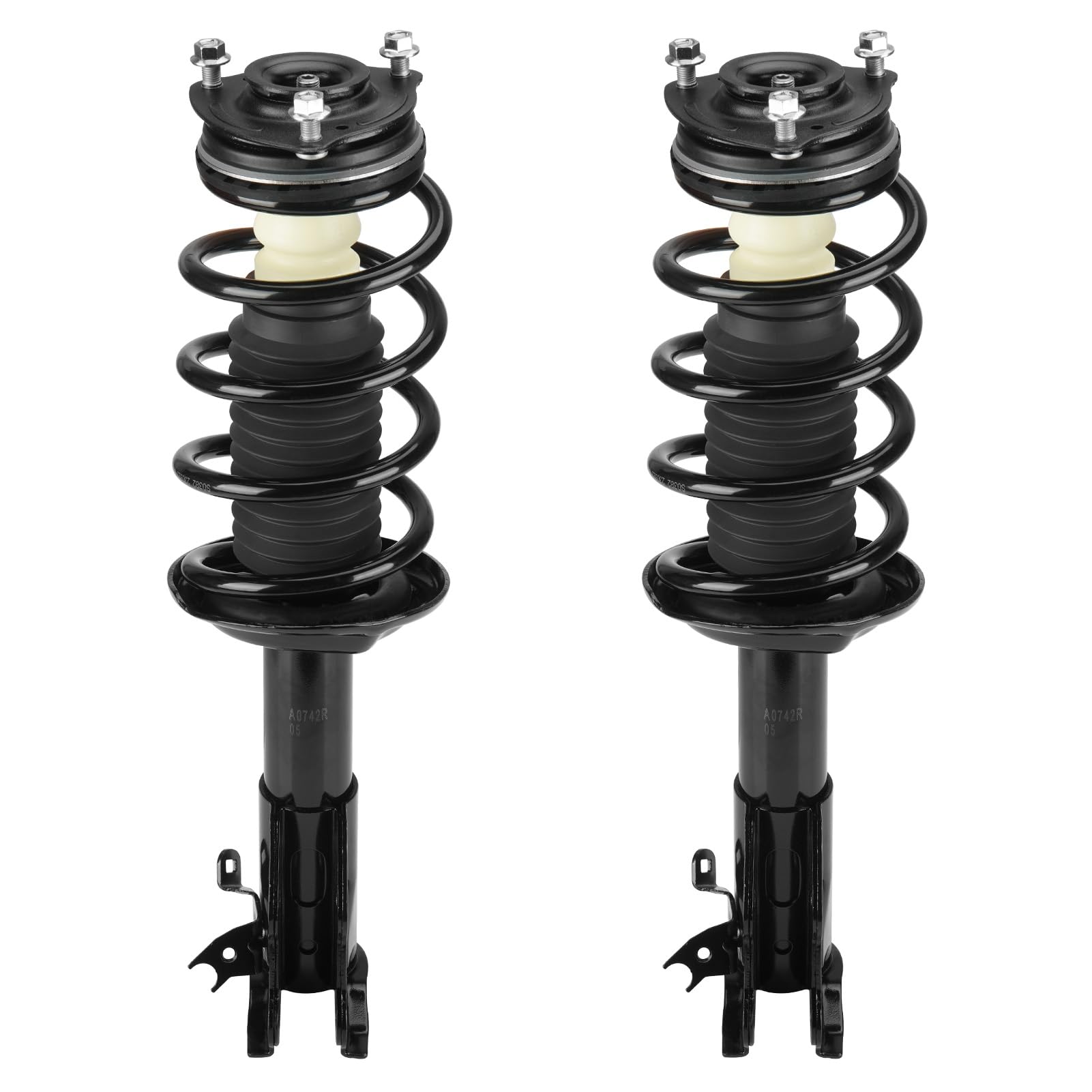 Aeagle front left strut shock with coil spring enhances ride comfort for Honda Civic.