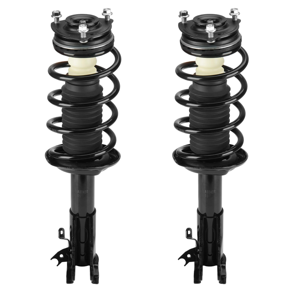 Aeagle front left strut shock with coil spring enhances ride comfort for Honda Civic.