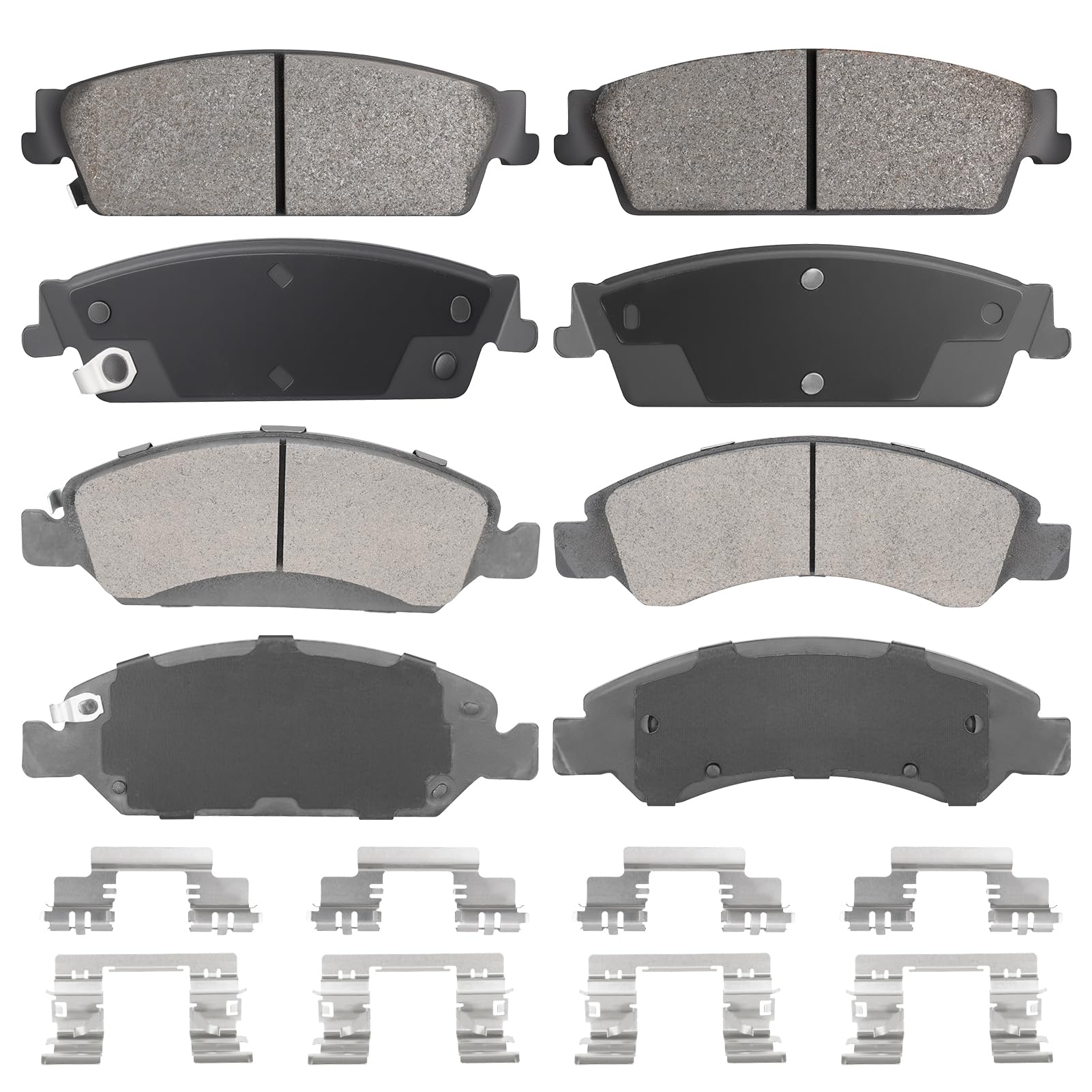 Aeagle brake pads for Cadillac Escalade — front and rear, quiet braking and wear resistance.