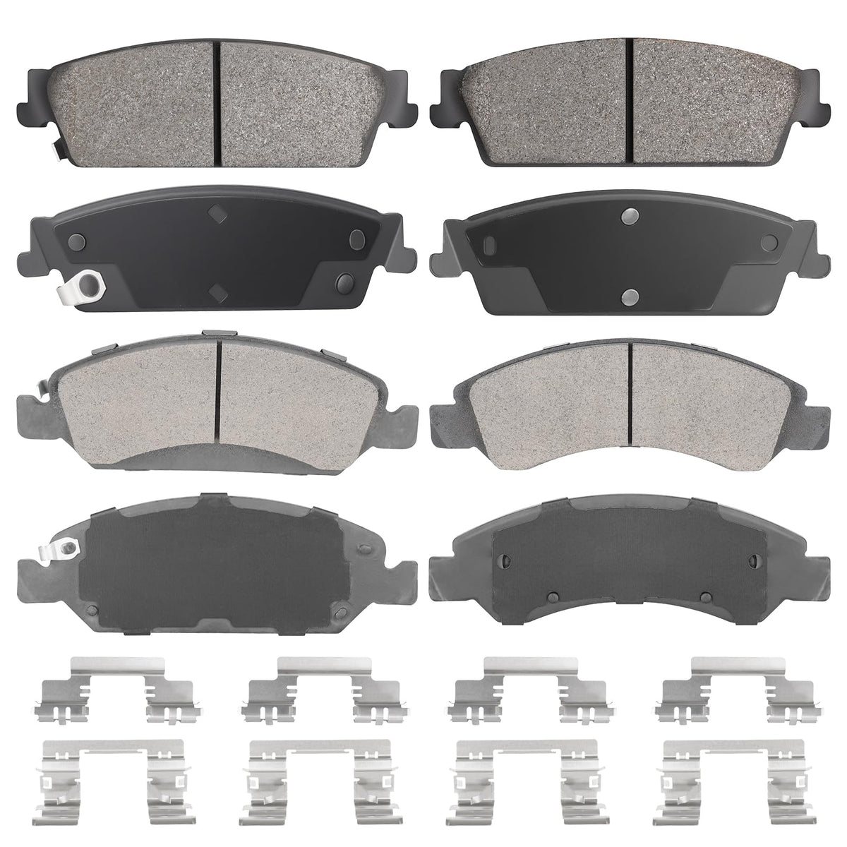 Aeagle brake pads for Cadillac Escalade — front and rear, quiet braking and wear resistance.