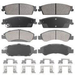 Aeagle brake pads for Cadillac Escalade — front and rear, quiet braking and wear resistance.