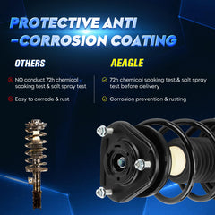Aeagle front-right strut assembly for Corolla Matrix, direct-fit replacement.