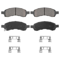 Aeagle front semi-metal brake pads for Buick Enclave with improved stopping power and smooth braking.