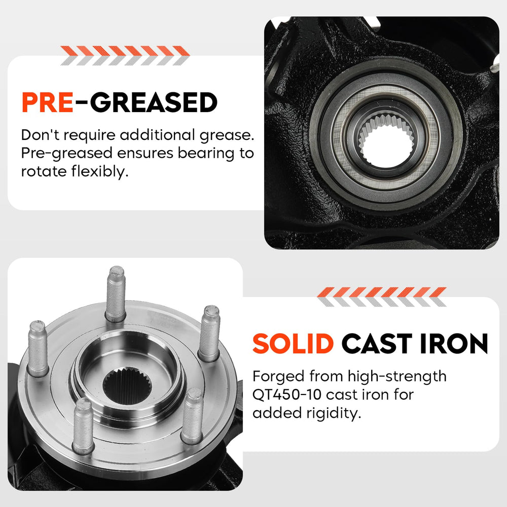 Aeagle front steering knuckle right for Ford Escape enhances wheel alignment and braking consistency