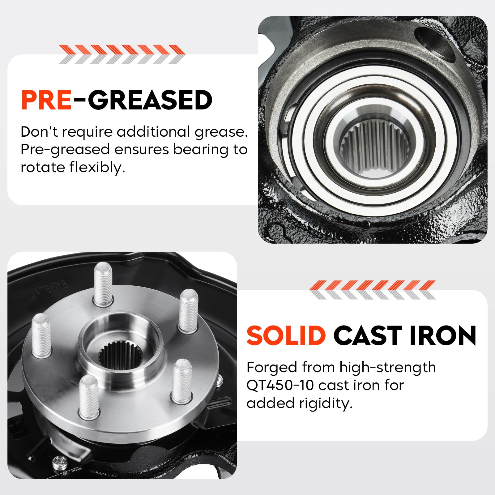 Aeagle front steering knuckle for Toyota Corolla 2009-2013 right side improved steering response