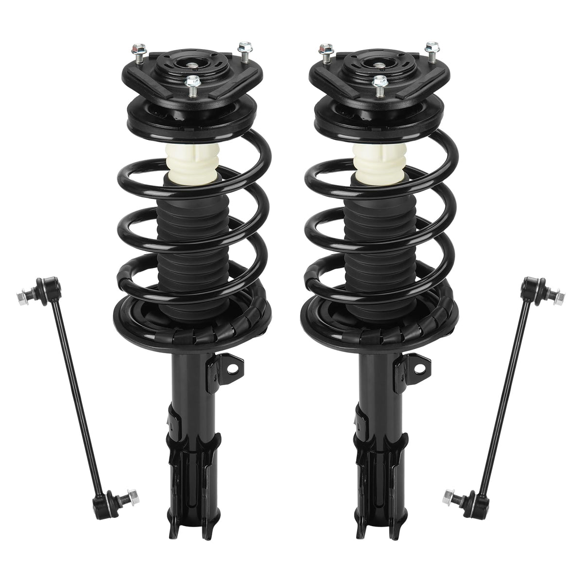 Aeagle front strut assembly with coil spring left improves ride stability for Toyota Corolla.