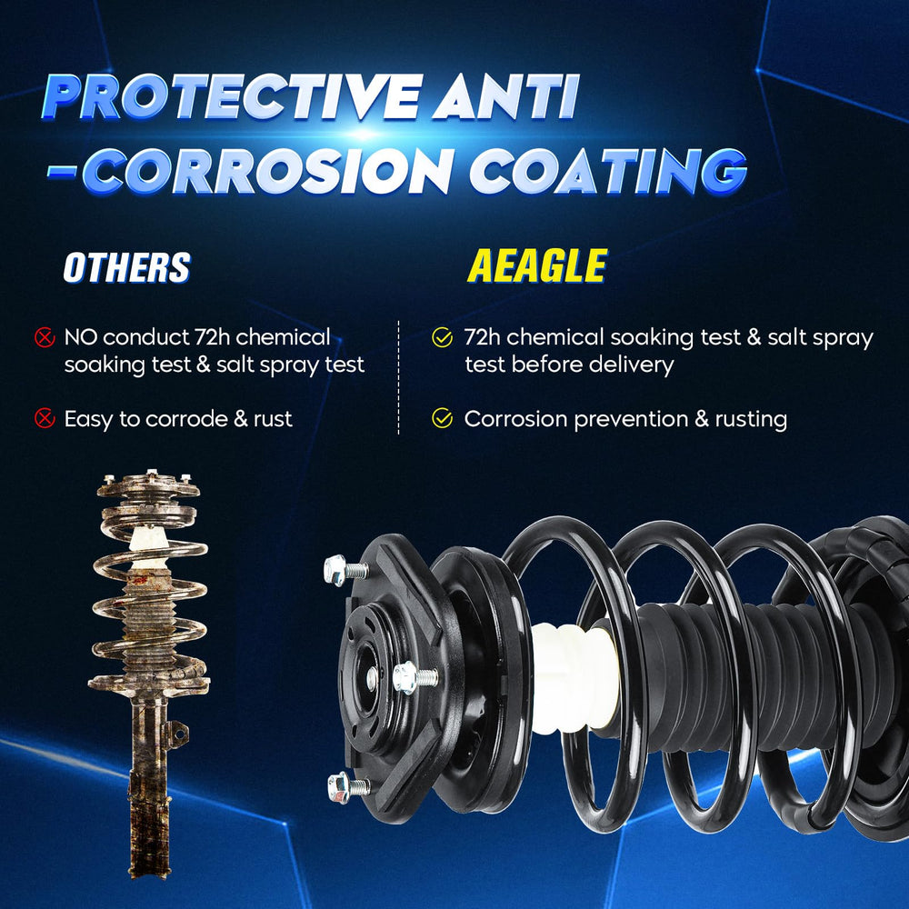 Aeagle front sway bar end link right supports confident steering and stability.
