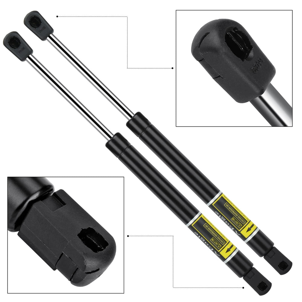 Aeagle two-pack trunk lift supports provide reliable maintenance.