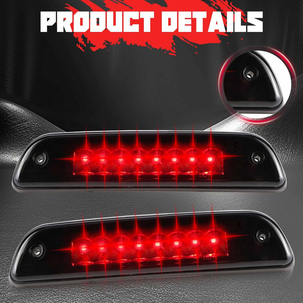 Aeagle high mount LED 3rd brake light for 2016-2023 Tacoma Extended Cab boosts rear awareness.