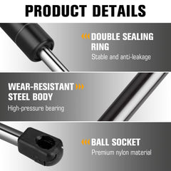 Aeagle lift shock installation shown with simple hand tools for quick DIY upgrade.