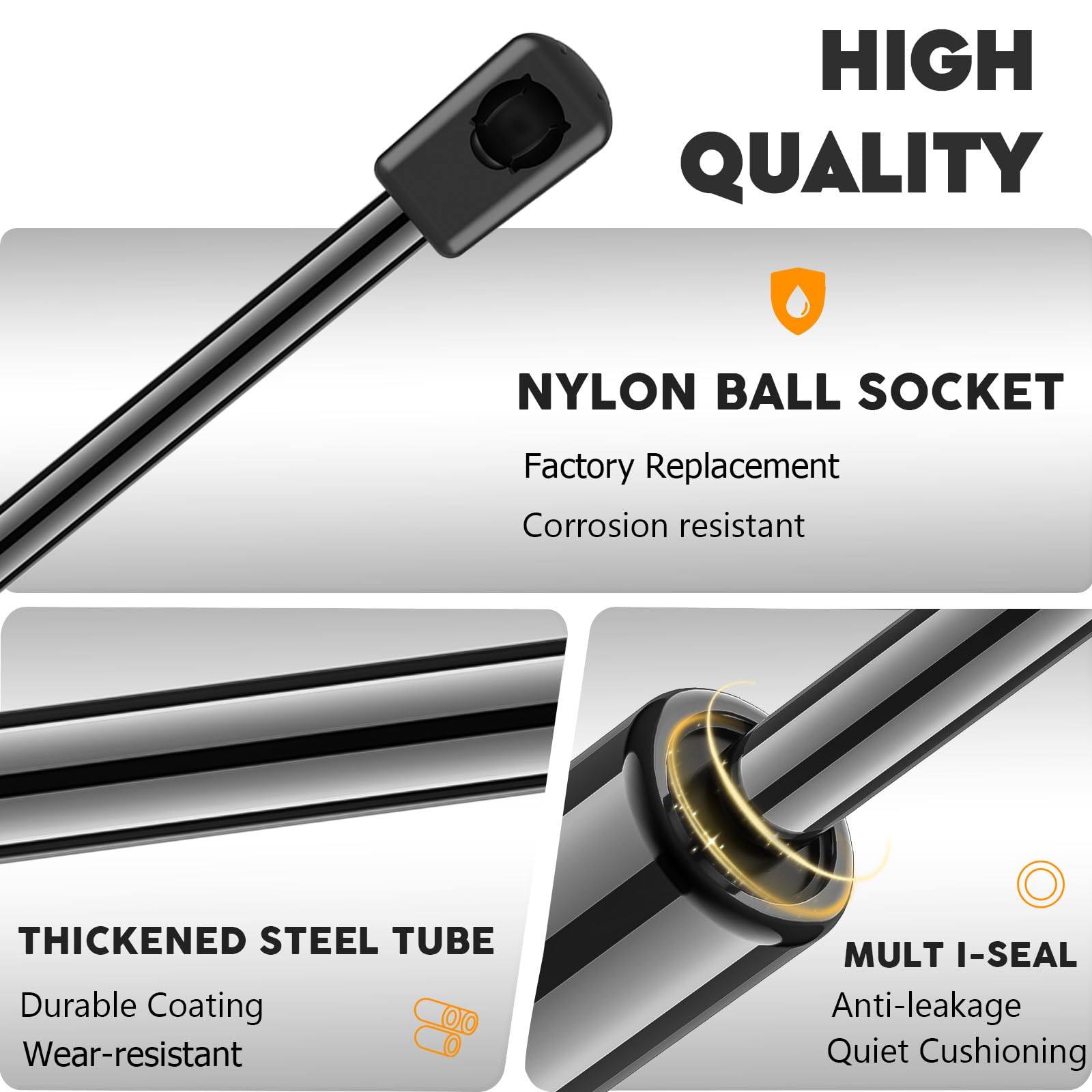 Aeagle hood lift support on Lexus GS430 delivers reliable hood stay during maintenance.