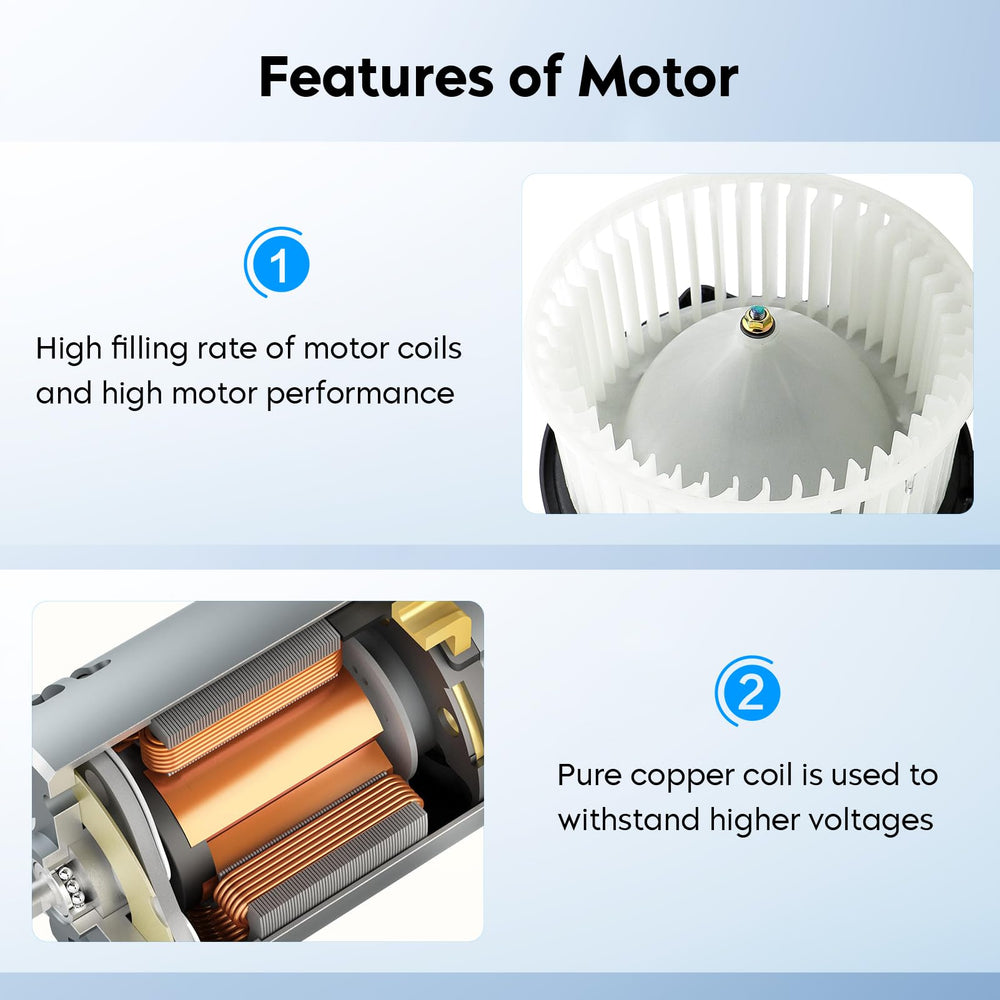 Aeagle blower motor assembly for Crosstrek ensuring smooth climate control