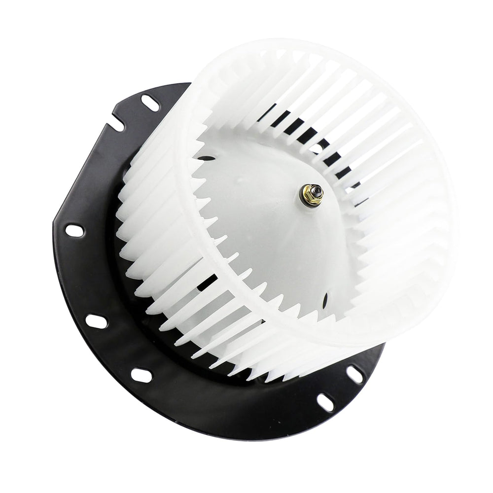 Aeagle blower motor assembly front view for Ford Explorer showing direct-fit compatibility