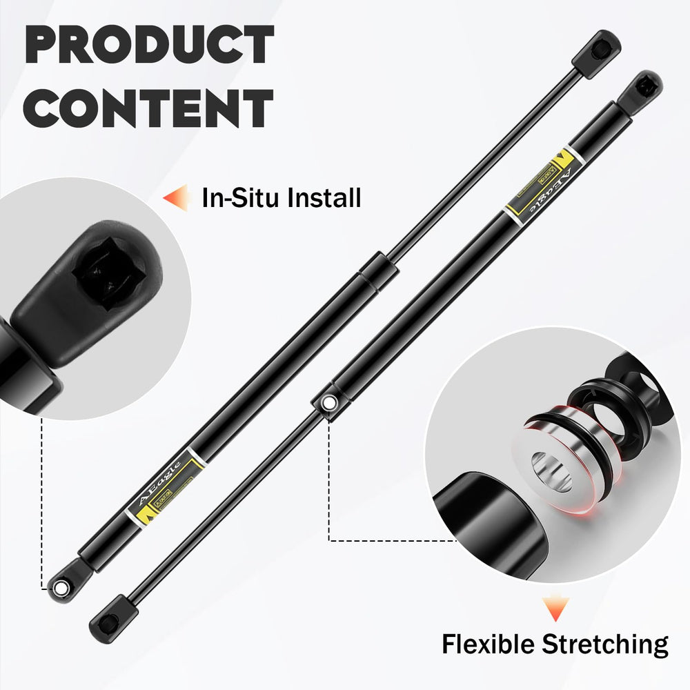 Aeagle lift mechanism close-up with high-quality gas spring components.
