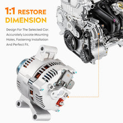 Aeagle new alternator packaging with part numbers for easy replacement