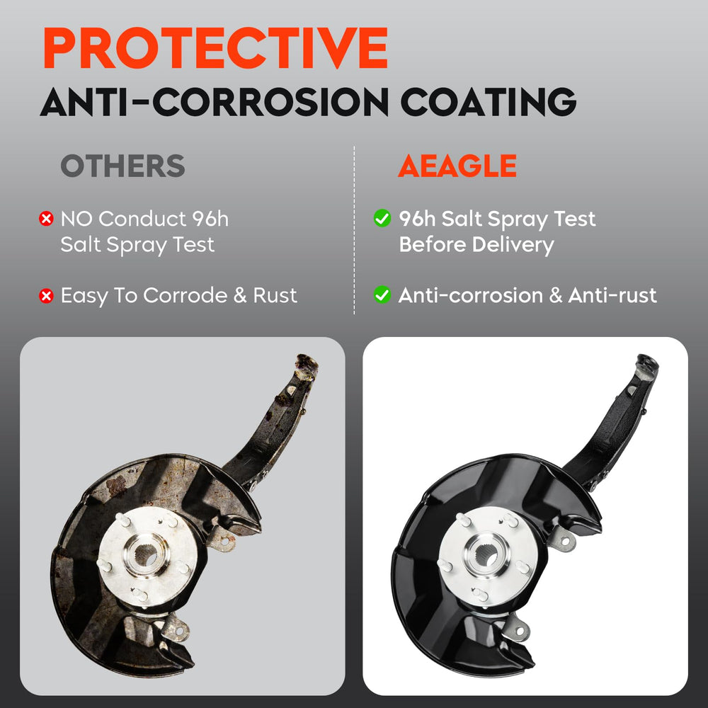 Aeagle new-quality steering knuckle highlights sturdy construction and durable materials.
