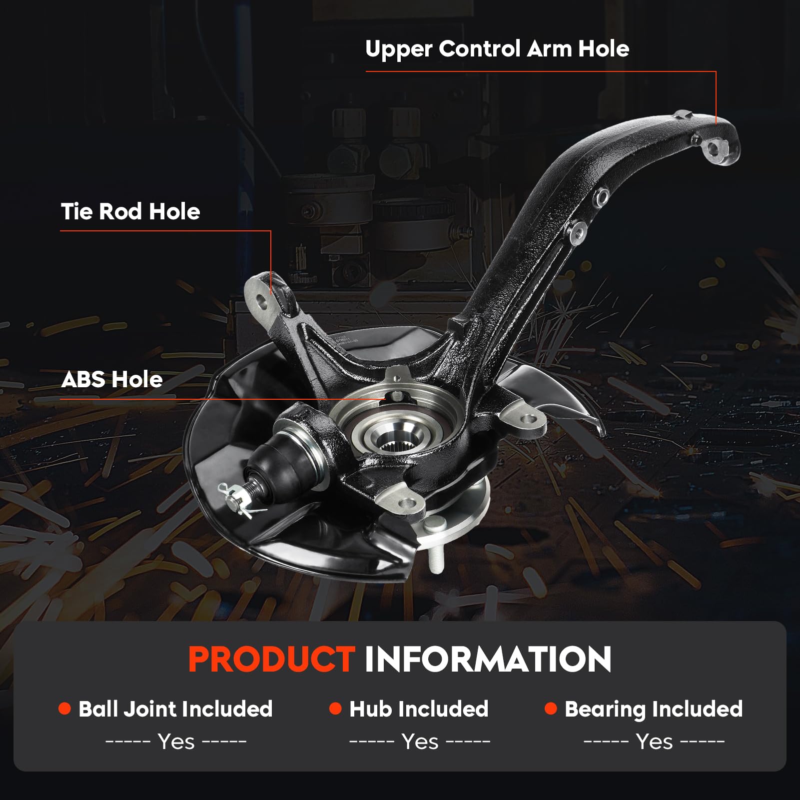 Aeagle part-number references help confirm the correct replacement (44300TA0A61, 698-447).