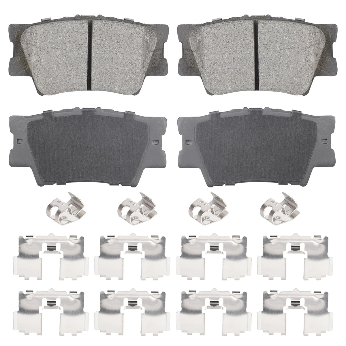 Aeagle rear ceramic brake pads for Camry pad assembly provide quiet braking and reliability
