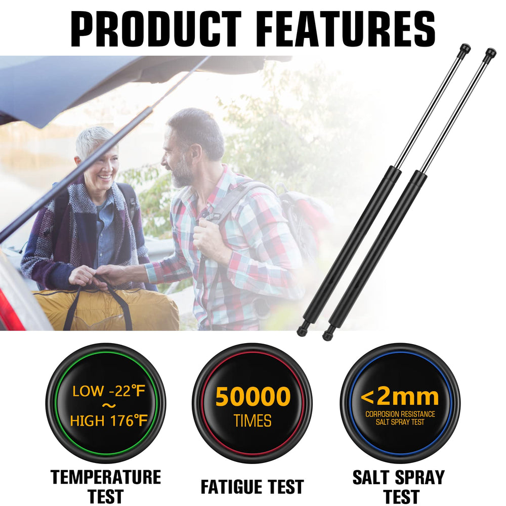 Aeagle CR-V rear hatch lift support profile and mounting area shown clearly.
