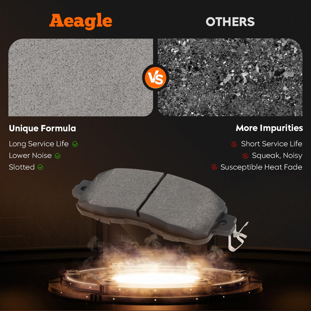 Aeagle rear semi-metallic brake pads for Altima 2013-2019