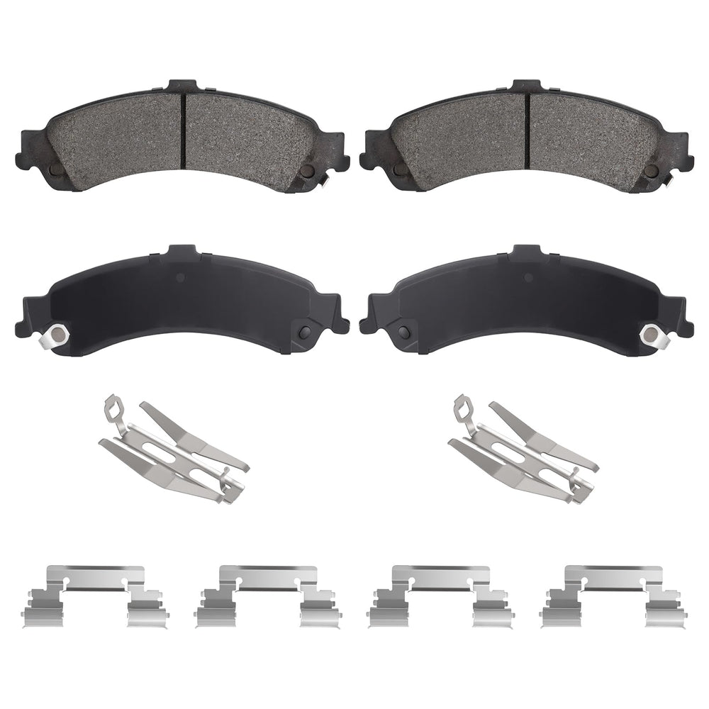 Aeagle rear brake pads for Chevy Silverado 1500 enhance stopping power and durability