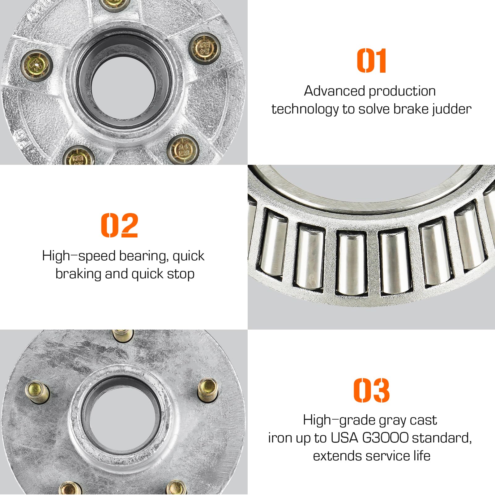 Aeagle rubber plug dust cover protects bearings from contaminants