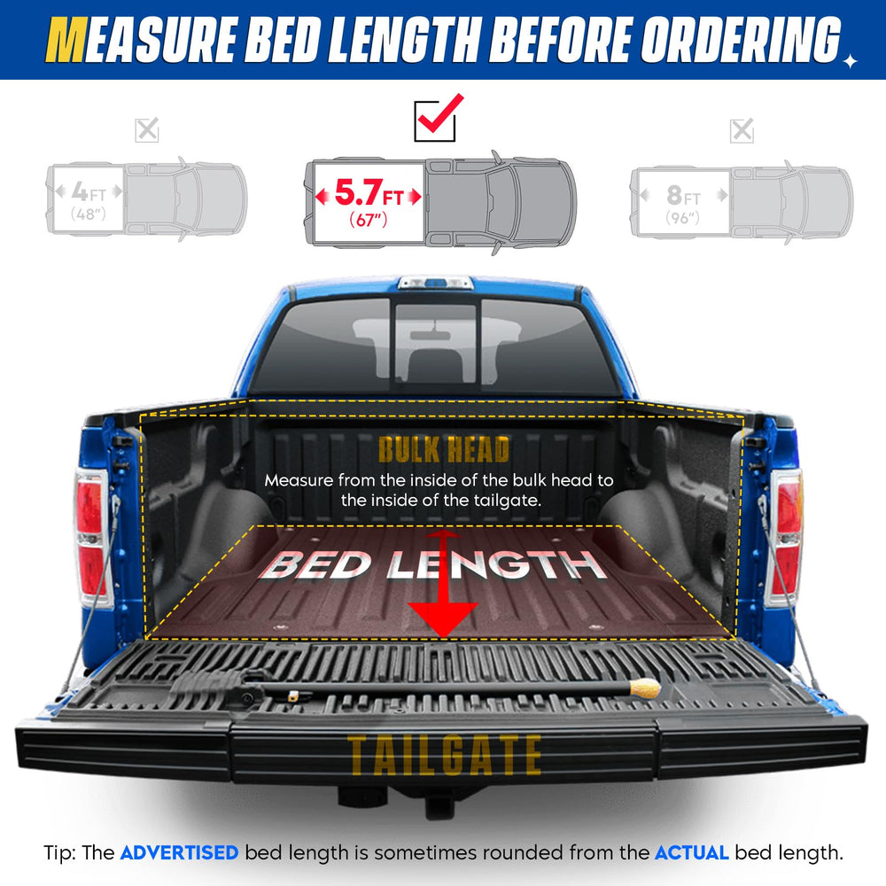 Easy installation of Aeagle tonneau with adjustable tension on Ram 1500