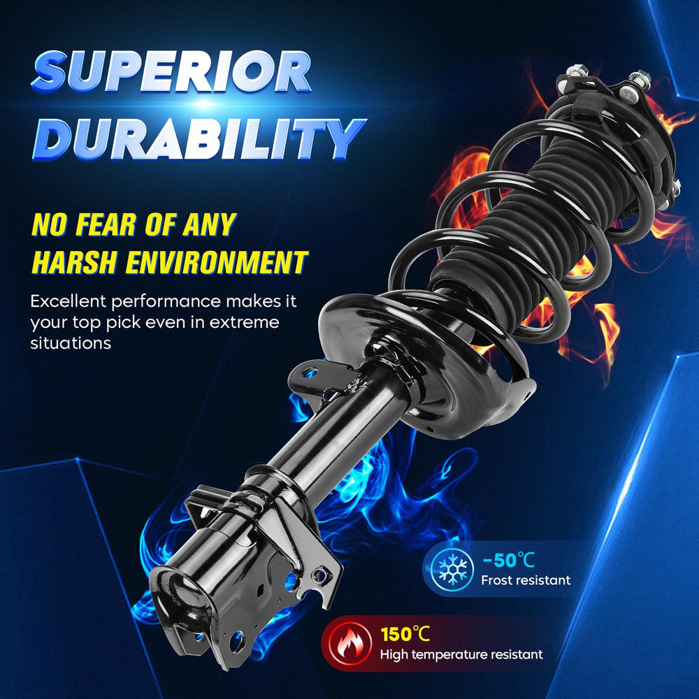 Aeagle strut shock assembly with welded tube design boosts durability
