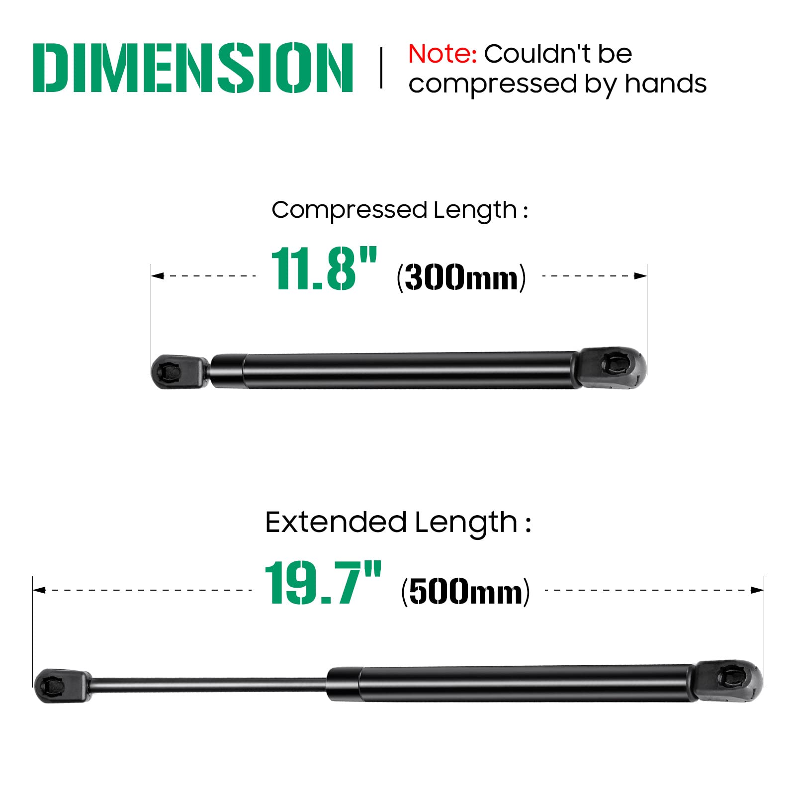 Aeagle universal-fit gas struts for tonneau covers enable simple lid operation.
