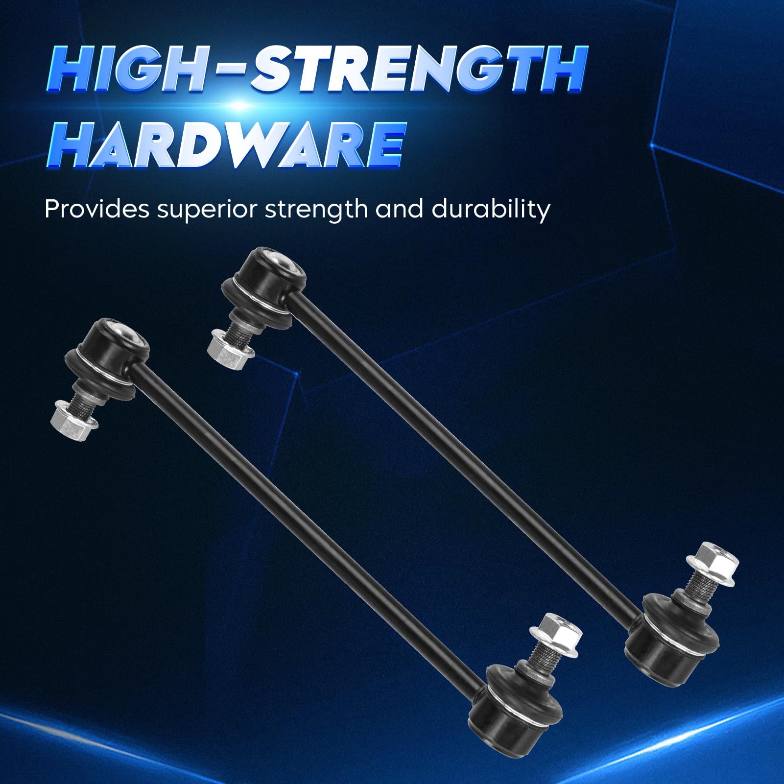 Aeagle warranty information card for front suspension parts.